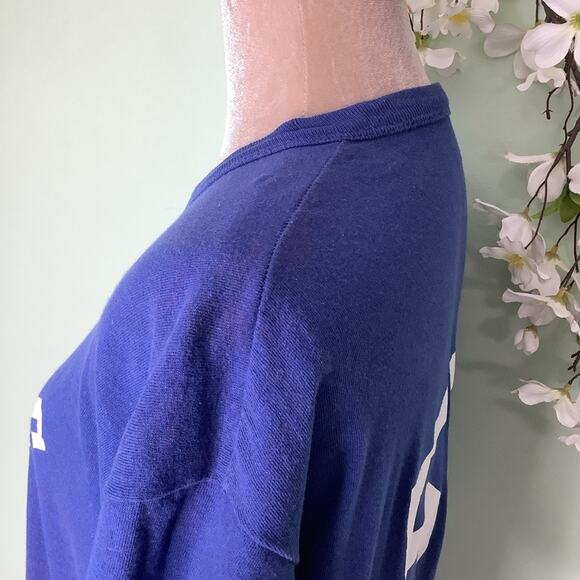 Vintage Russell Athletic T Shirt Jersey Bears #53 70’s 80’s Royal Blue Ringer - Picture 7 of 16